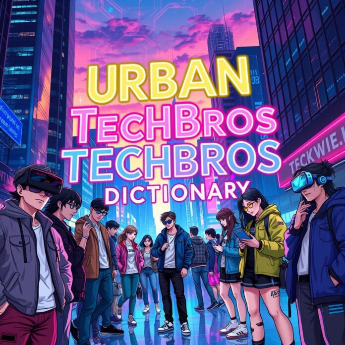 urban tech bros dictionary by TechOnion