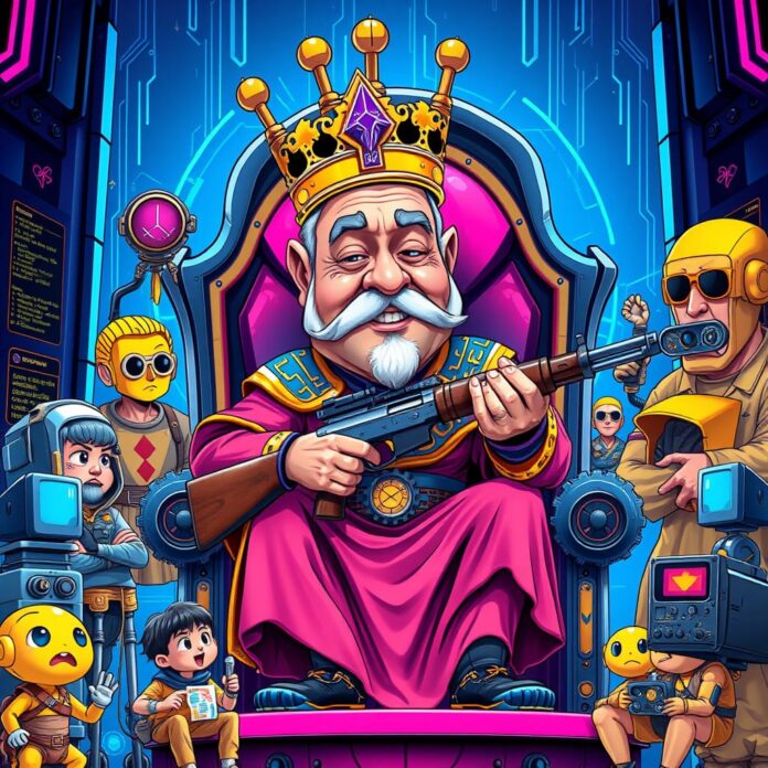 A depiction of AI The Emperor's New Algorithm - Why Silicon Valley's Silver Bullet is Actually a Rusty BB Gun