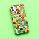 An Apple case cover made from used Apple lightning cables