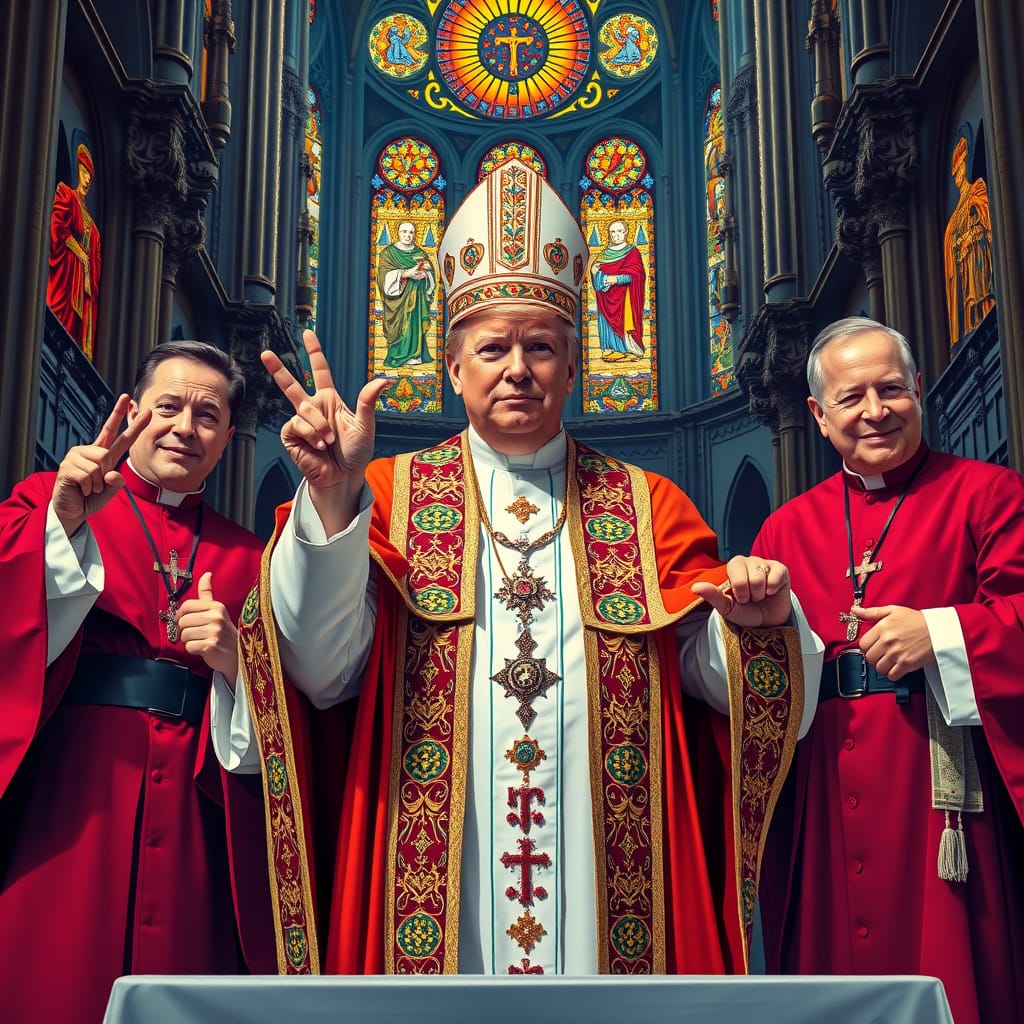 Donald Trump playing the Internet's Attention Games