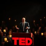 Former Google CEO Eric Schmidt giving a TED talk about AI being under-hyped.