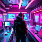 an illustration of a software engineer about to participate in the google's hallucination bug bounty program