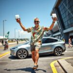 South African refugees going back to South Africa equiped with Starlink Kits and given Tesla Cyber Trucks