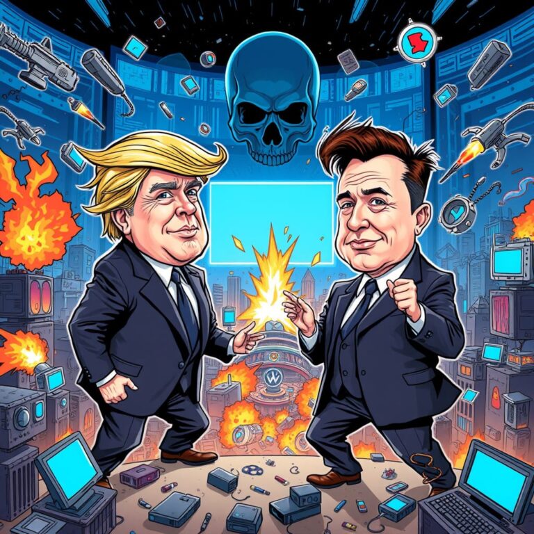 Silicon Valley’s Cold War: When Tech Titans Collide and Democracy Gets a Blue Screen