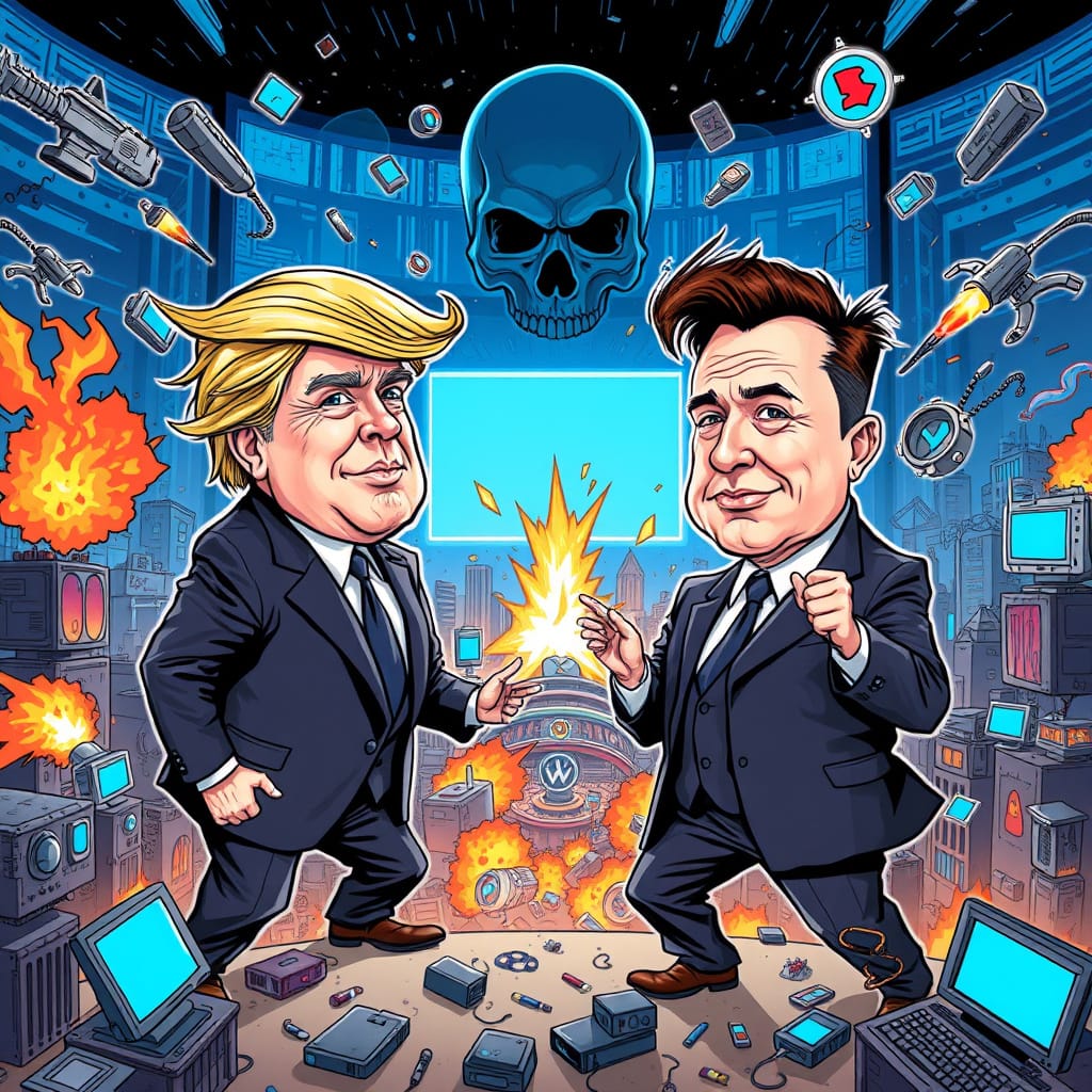 Donald Trump vs Elon Musk