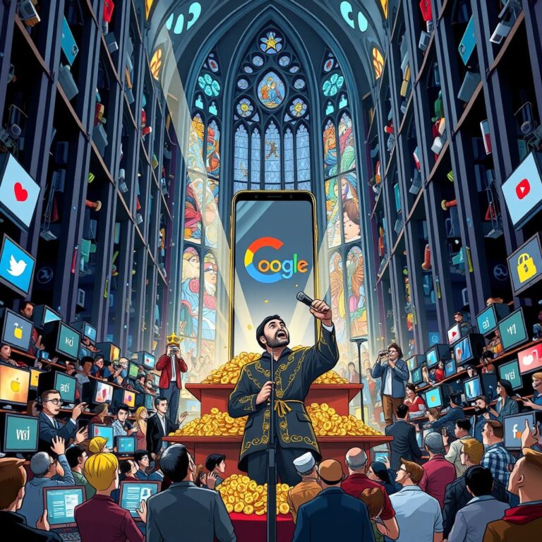 Google’s Gospel: How the Church of Clicks Became the Internet’s Most Profitable Religion