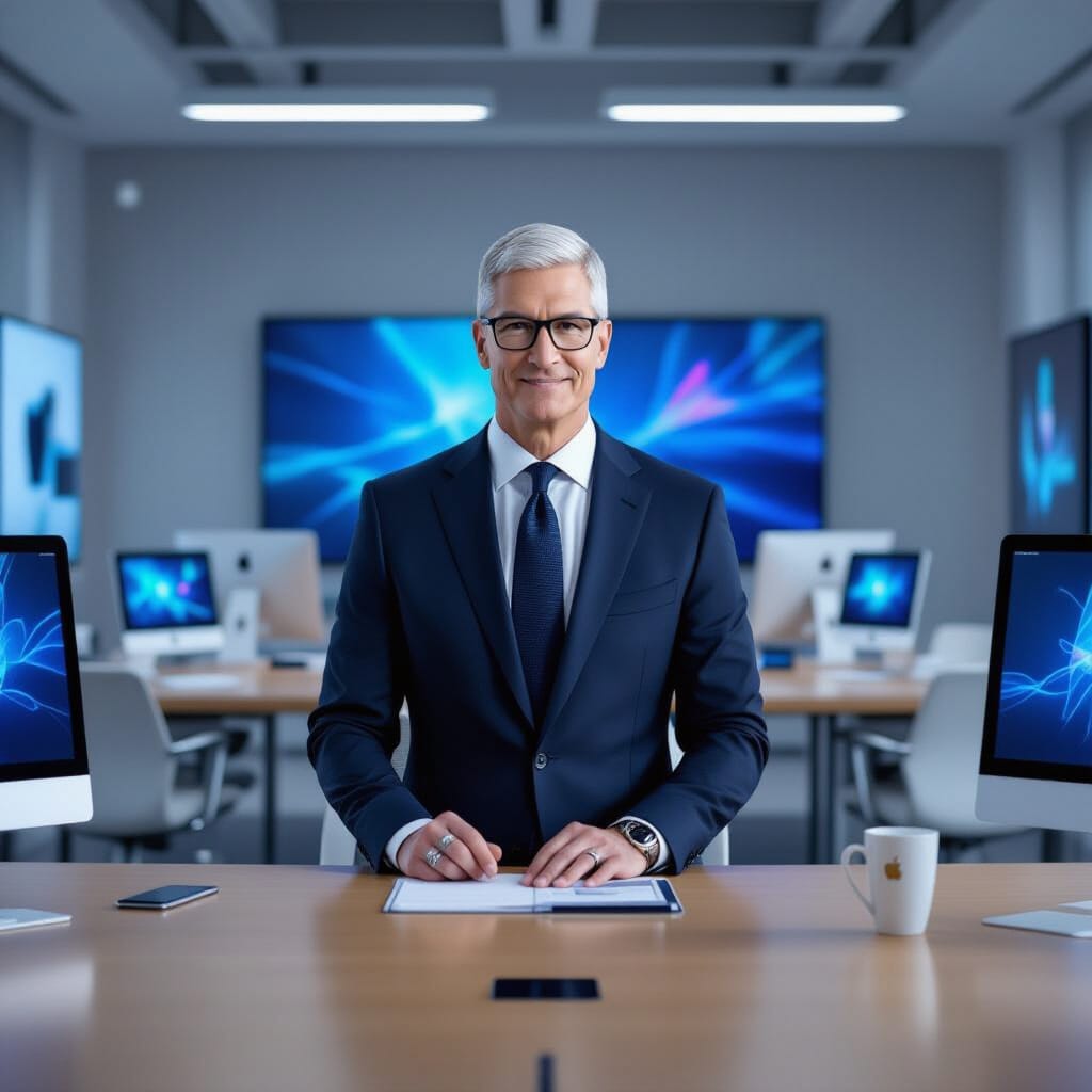 Tim Cook's Revolutionary Day How Apple's CEO Optimizes Every Moment for Maximum Synergy