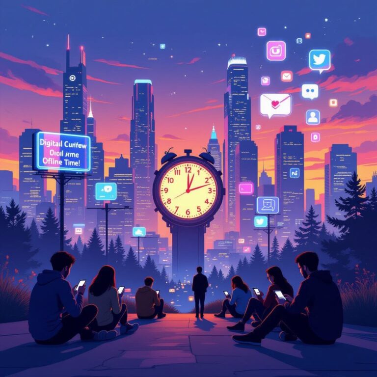 The Great Digital Curfew: Silicon Valley’s Bold Plan to Give the Internet Bedtime Hours
