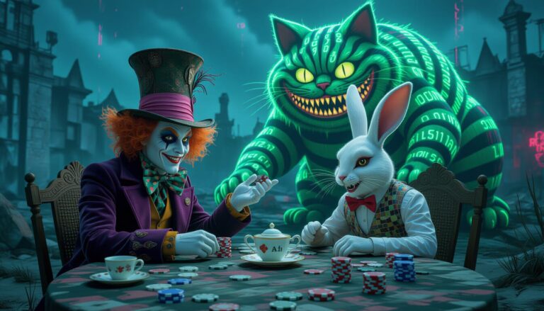 Down the .COM Rabbit Hole: A Mad Hatter’s Guide to Digital Real Estate in an AI Wonderland