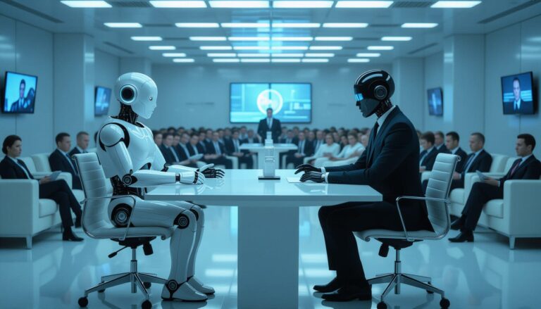 OpenAI Announces Revolutionary New Linkedin Killer Where Robots Interview Robots While Humans Watch Netflix!