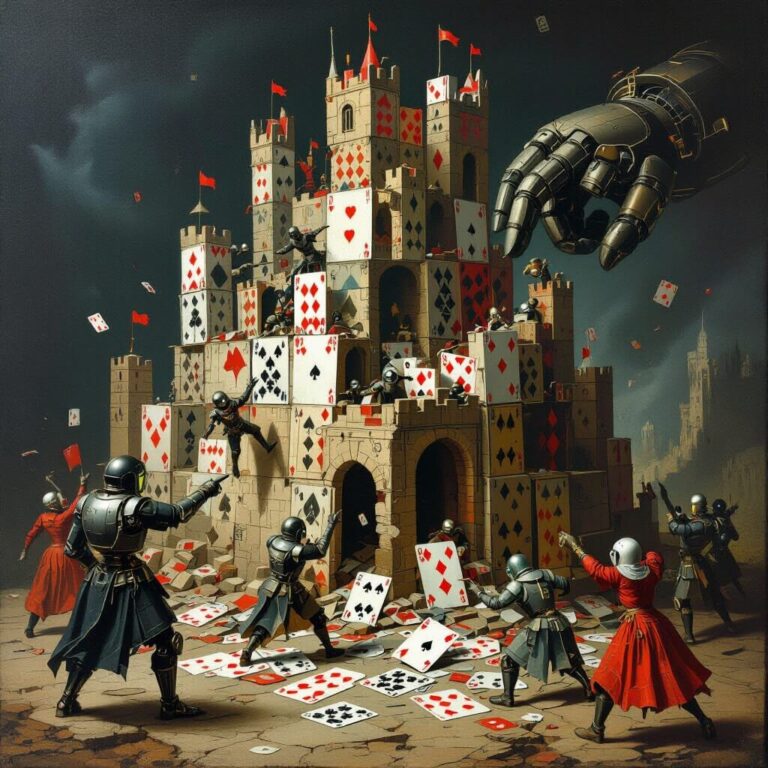 The AI Ponzi Scheme’s Final Act: When the House of Cards Runs Out of Cards